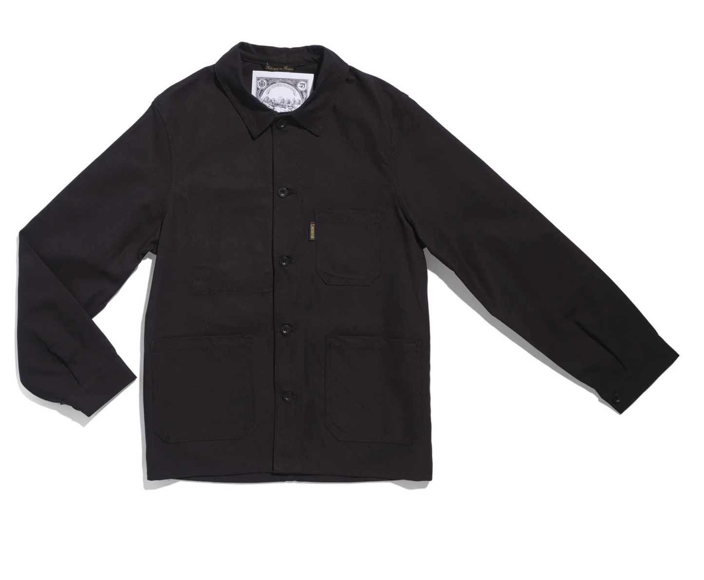 Le Laboureur - Black - French Chore Coat