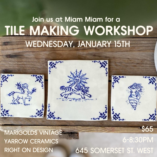 Tile Making Workshop