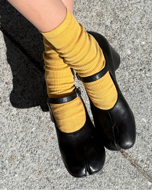 Le Bon Shoppe Trouser Sock - Bistro Yellow