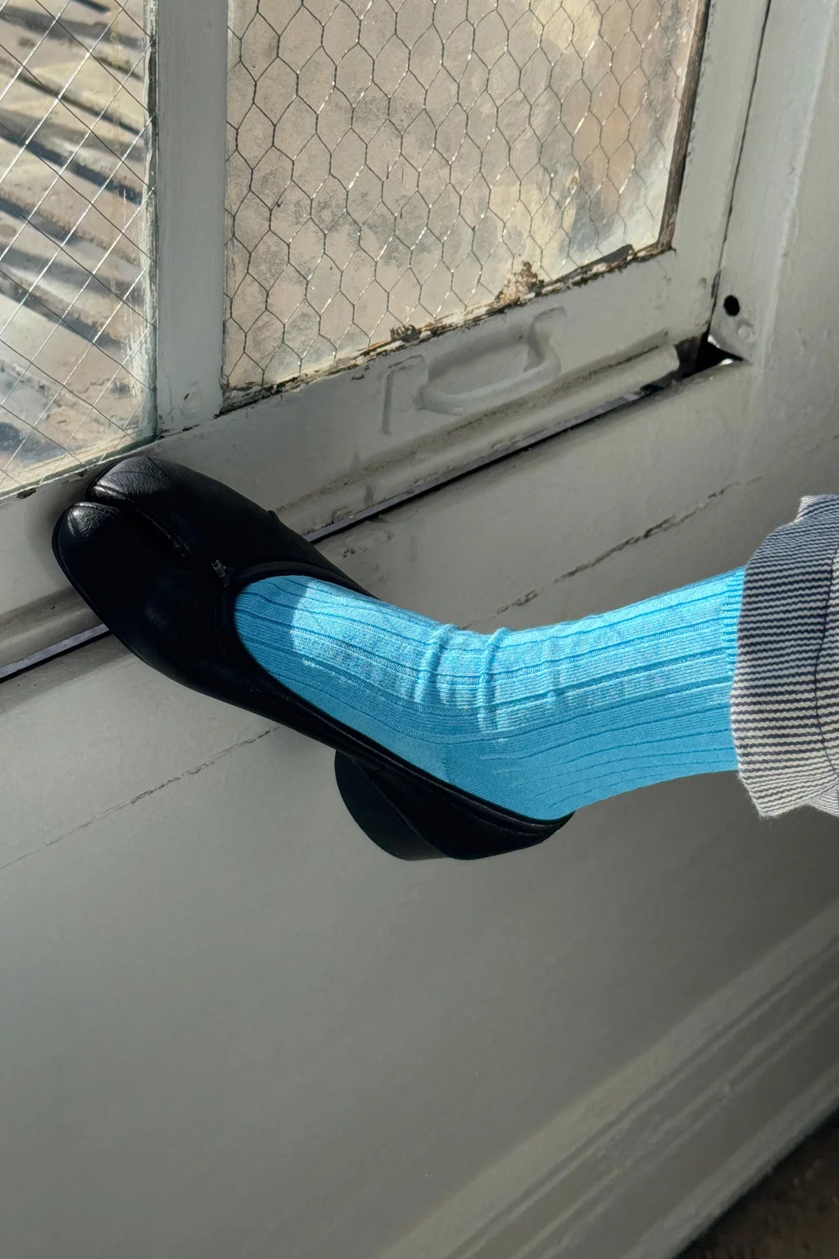 Le Bon Shoppe Her Sock - Blue Water