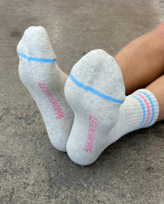 Le Bon Shoppe Girlfriend Sock - Bright Grey