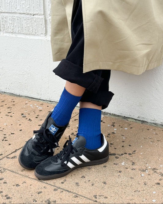 Le Bon Shoppe Her Sock - Cobalt