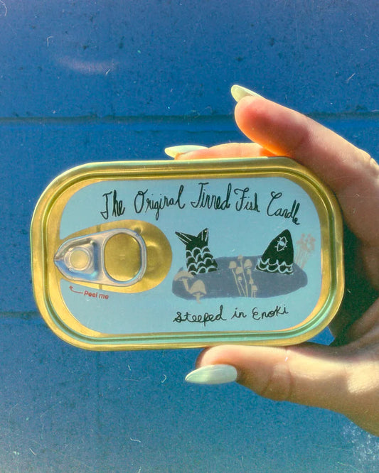 Tinned Fish Candle - Enoki Forest