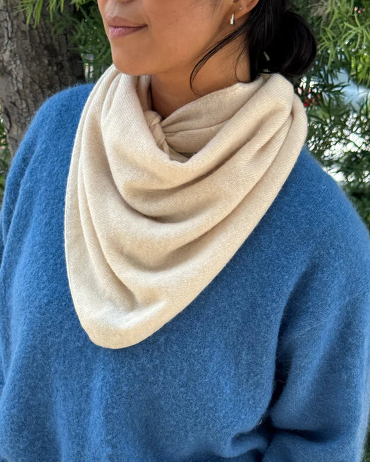 Le Bon Shoppe Cashmere Shawl - Oatmeal