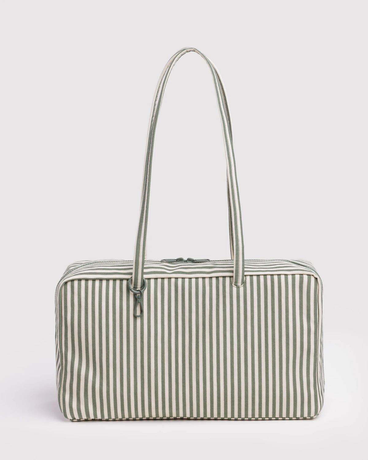 Baggu Medium Bowler Bag - Sage Stripes