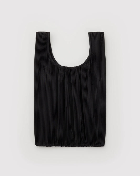 Pleated Baggu - Black