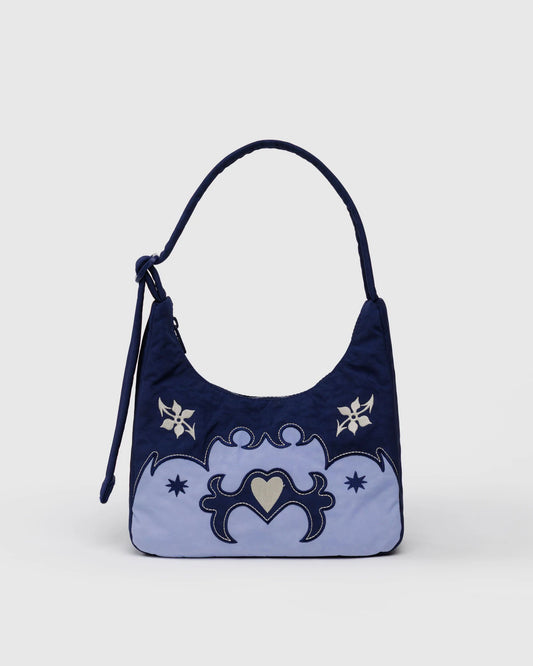 Baggu Mini Nylon Shoulder Bag - Western Appliqué